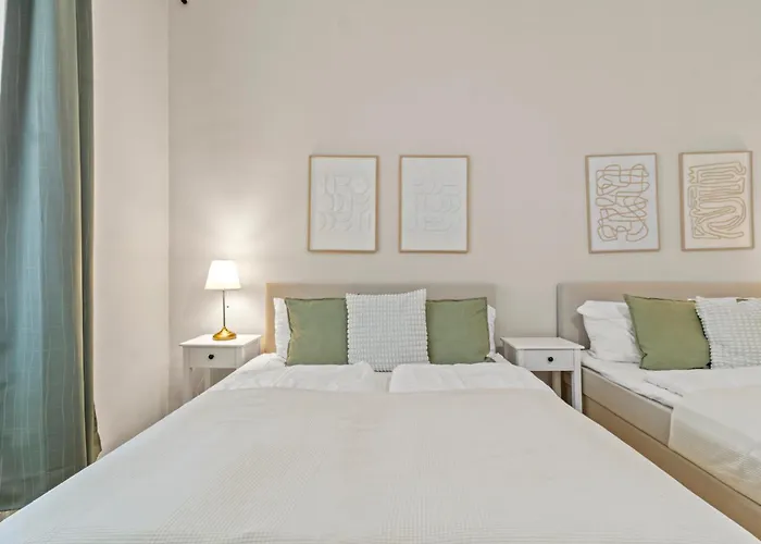 Apartman 2-br Close To Shopping Street I Popular District Bécs